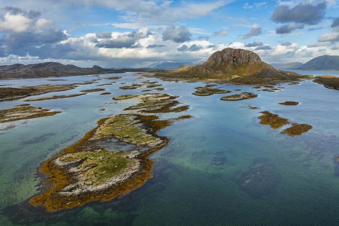 Hurtigruten COASTAL EXPRESS Torghatten, drone, RIB ©Espen Mills.jpg